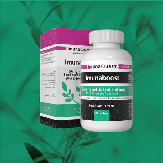 Imunaboost, Olive leaf and stinging nettle extracts, 60 Tablets