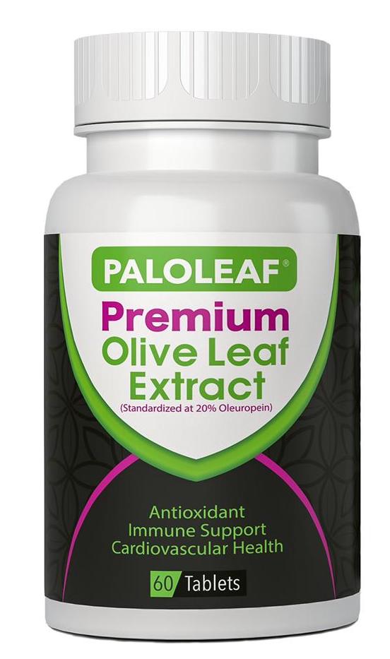 Paloleaf, Premium Olive Leaf Extract, 60 Tablet